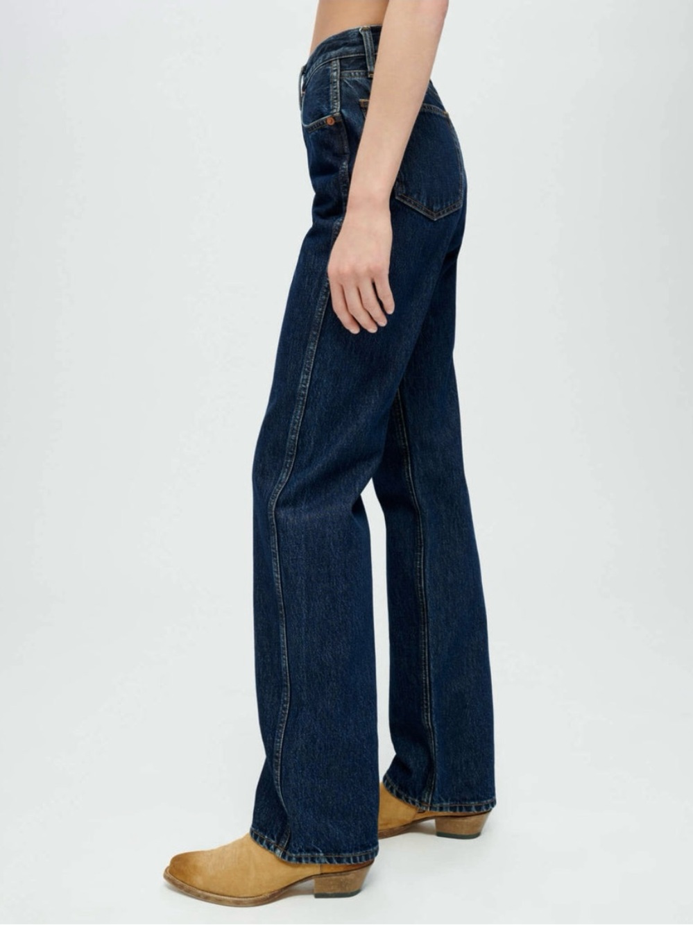 Re/Done 90s High Loose Jeans Dark Wash